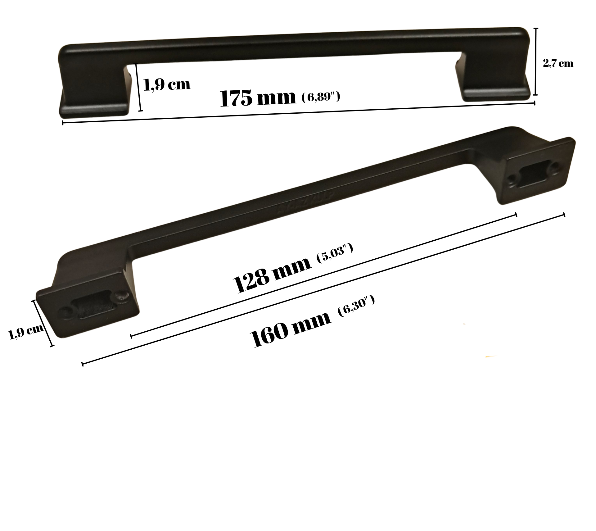 Zamak kulp ölçü çizimi